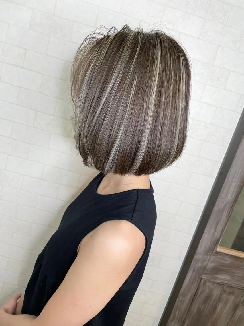 ショート カラー 神野 雅樹のヘアスタイル