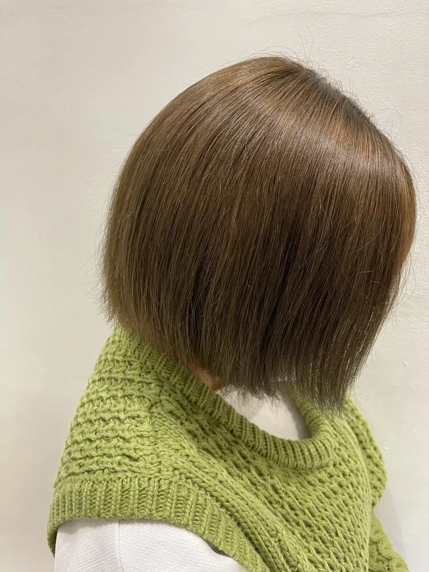 ミディアム カラー ダブルカラー グレージュ ✨パーソナルカラー✨ 髪質改善 成澤 亨碩のヘアスタイル