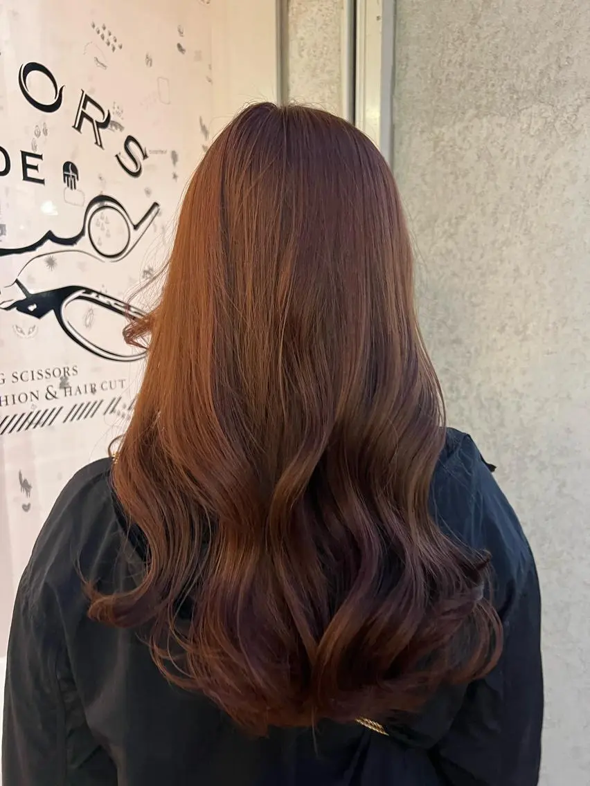 ロング カラー カット ヘアカラー haru .のヘアスタイル