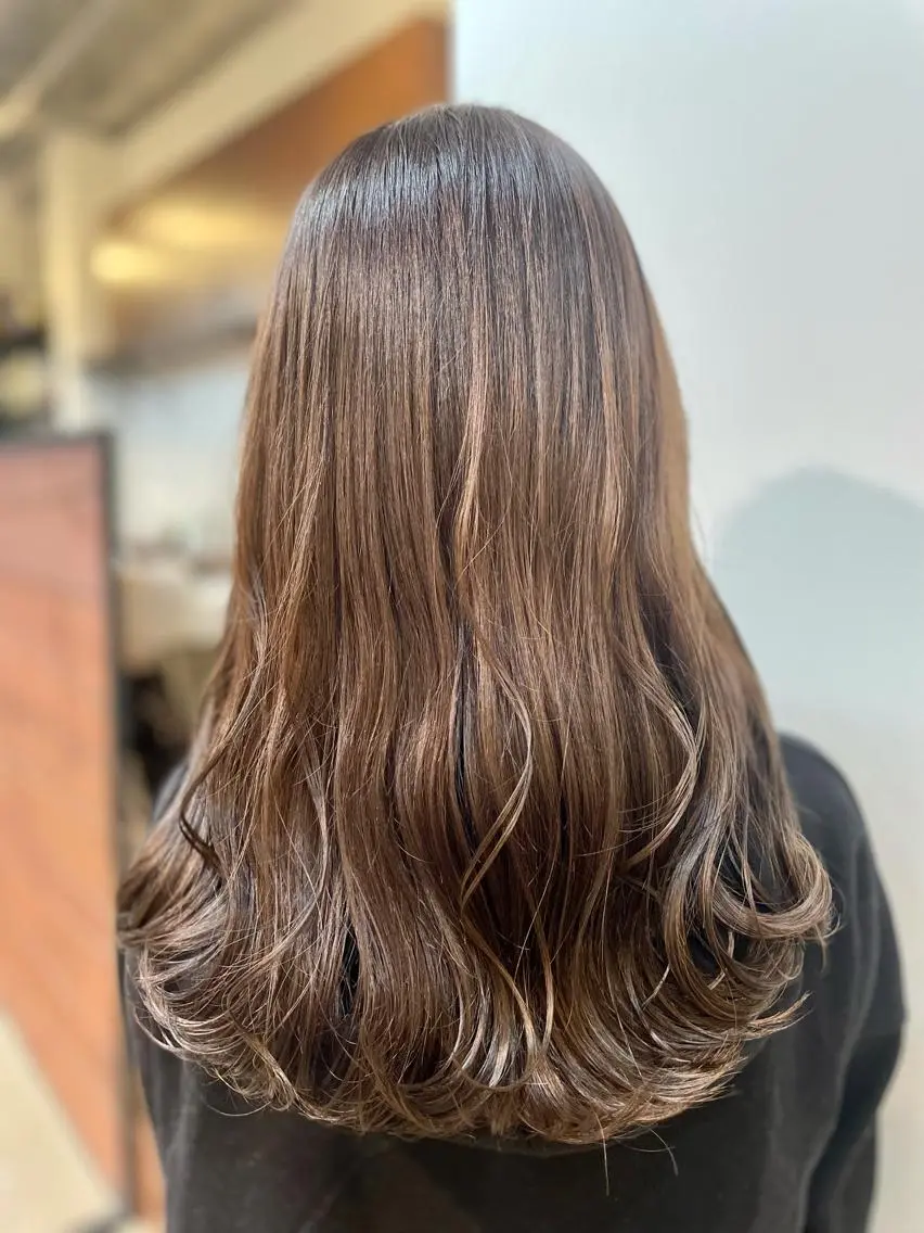 セミロング カラー ✨菅近 湧太✨のヘアスタイル