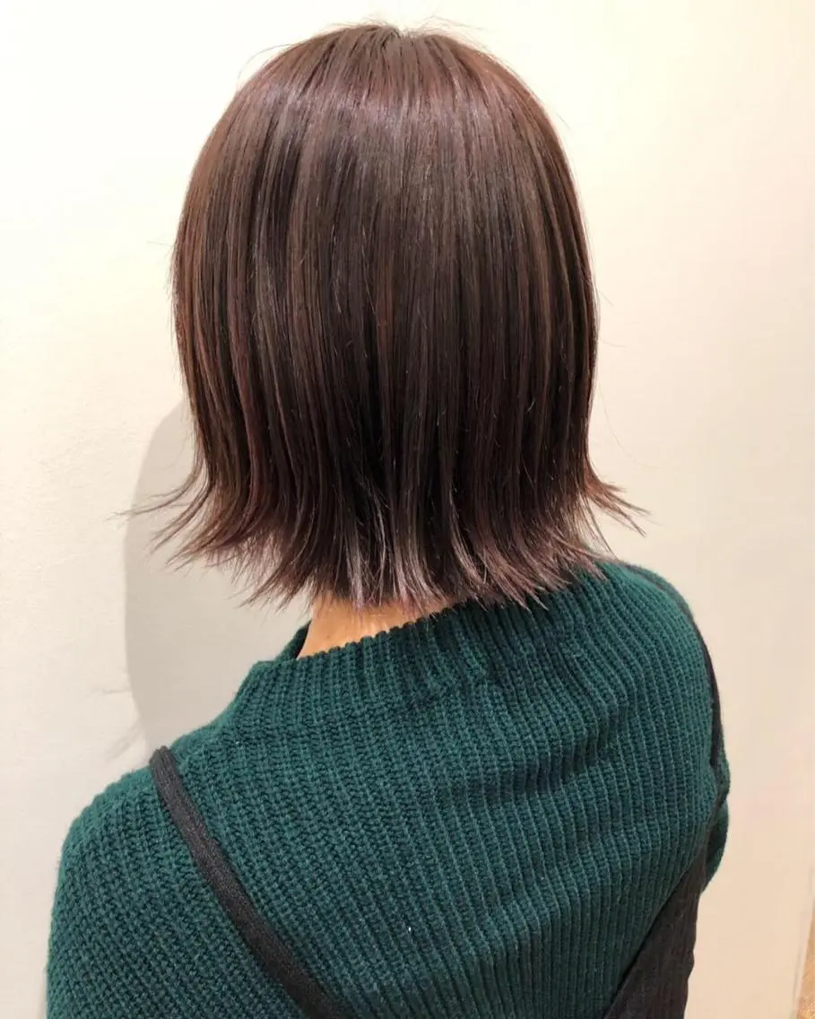 ショート カラー ハイライトカラー ハイライト 石田 優菜のヘアスタイル
