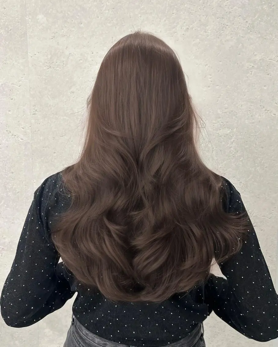 カラー ヘアカラー トリートメント ヘッドスパ ヘアセット 夏のトレンドヘア🤍 BABY上野のヘアスタイル