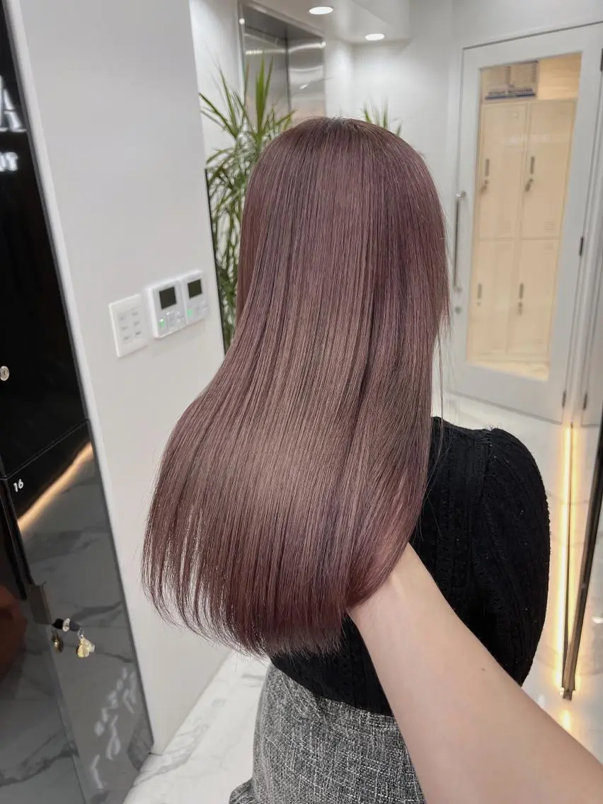 ロング ヘアカラー トリートメント ヘアセット Lapis❤️‍🔥 HAZUKIのヘアスタイル