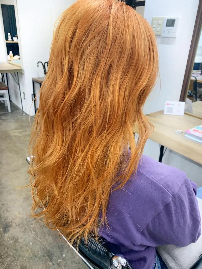 ロング 初めてでも失敗しない 透明感カラー Miiのヘアスタイル