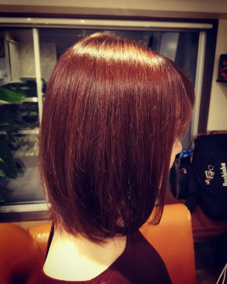 ミディアム spa hair ark 富井直美のヘアスタイル