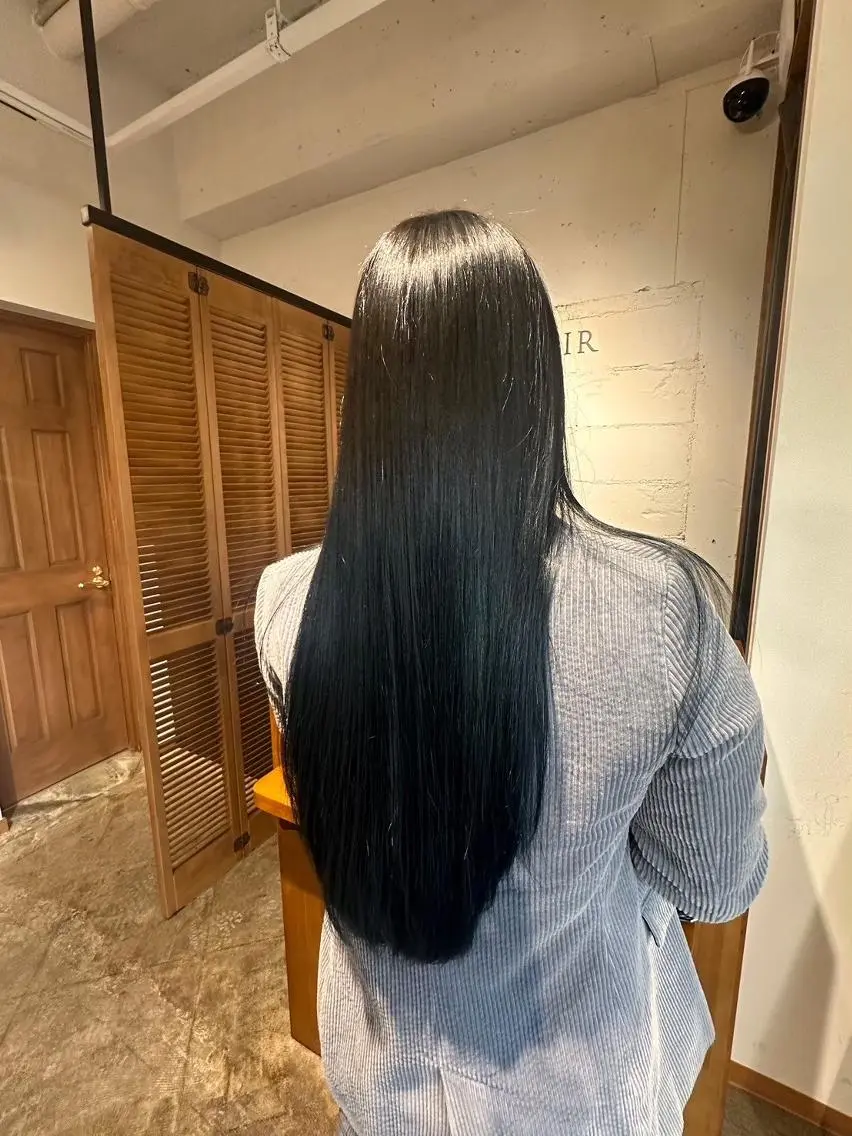 ロング トリートメント 上地 にいなのヘアスタイル