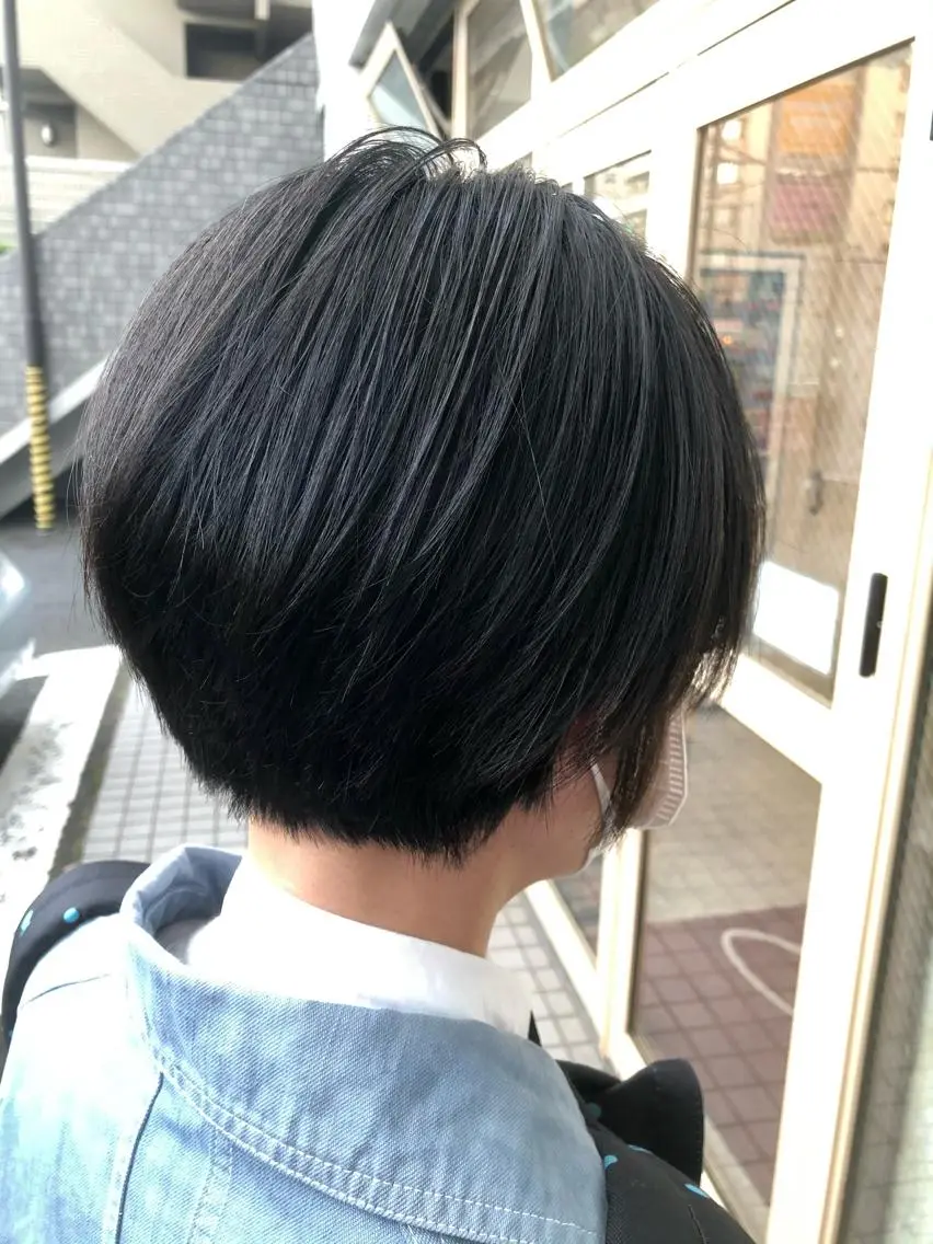 ショート ショートヘア 鷺沼駅徒歩1分 キシタクのヘアスタイル