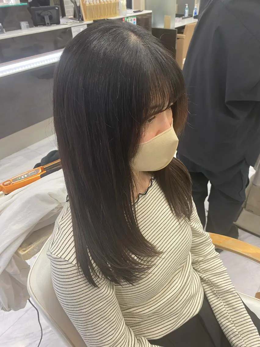 ロング レイヤーカット シャギー 目黒 碧人のヘアスタイル