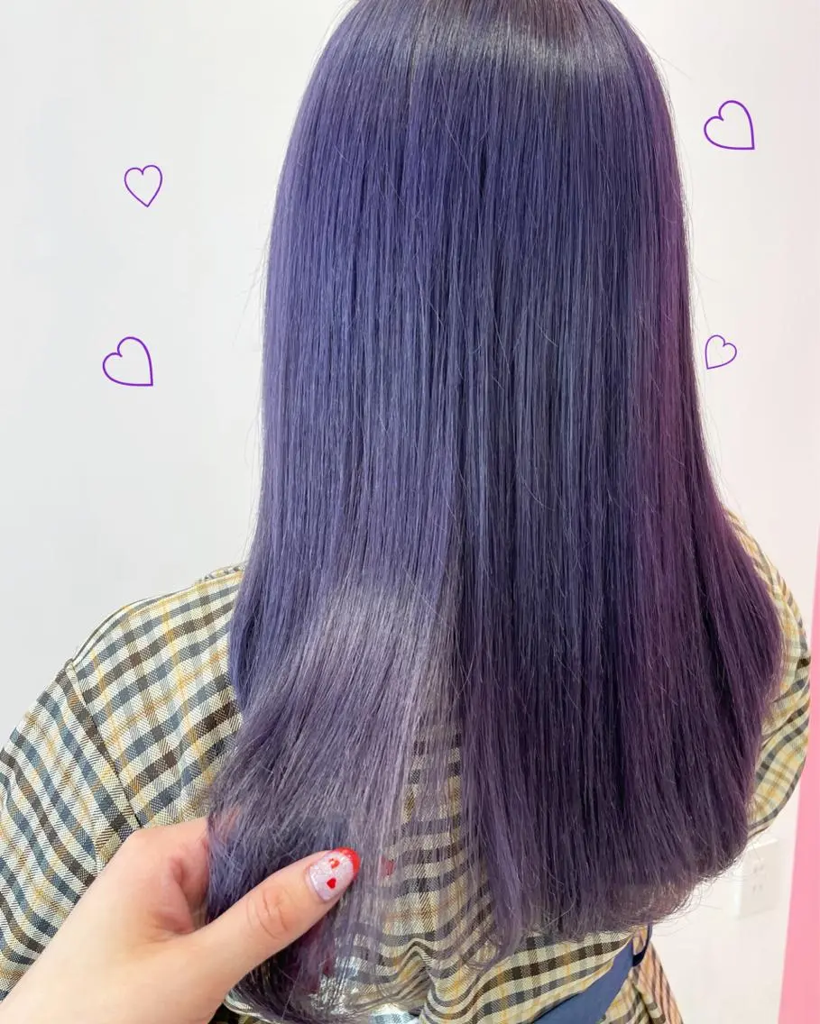 セミロング カラー 新宿駅近♡個室 ♡関口三都季🌜のヘアスタイル