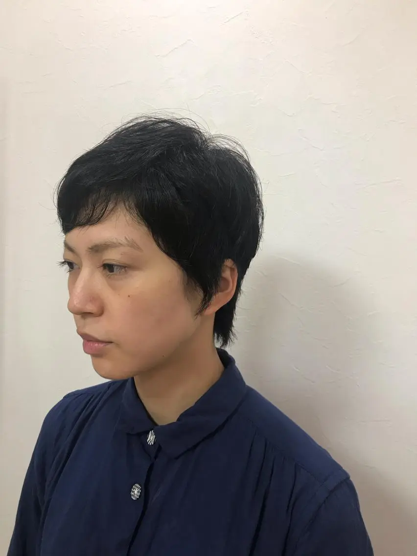 ショート パーマ ハンサムショート ショートヘア ベリショディレクター 小野 健太郎のヘアスタイル