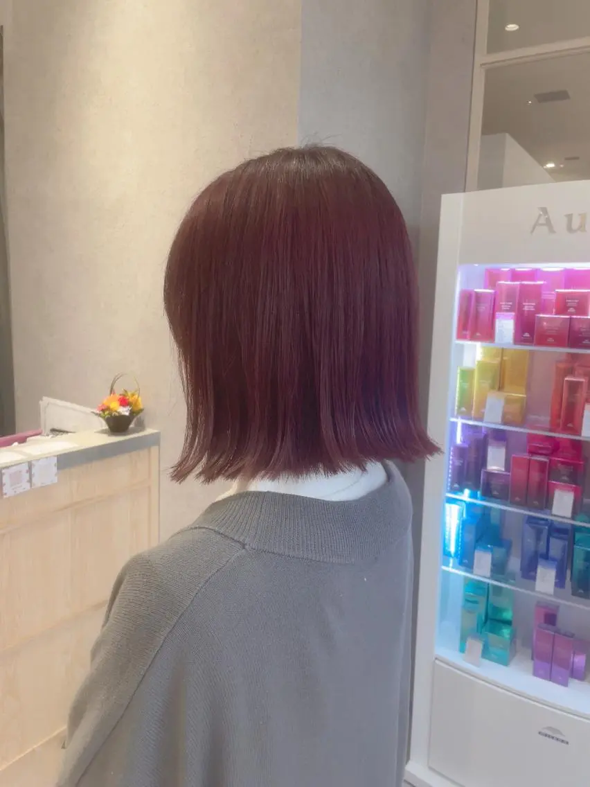 ミディアム spinhair fluffyのヘアスタイル
