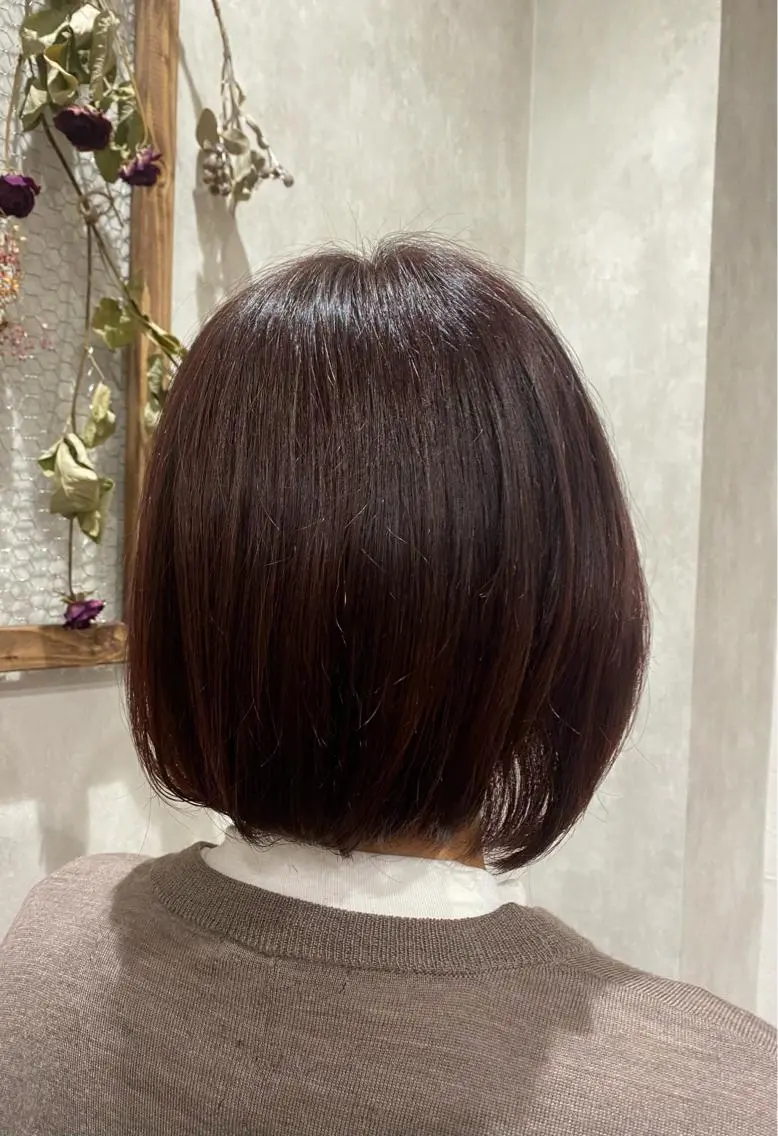 カラー ブラウンカラー N-PLANTS KOTOHAのヘアスタイル