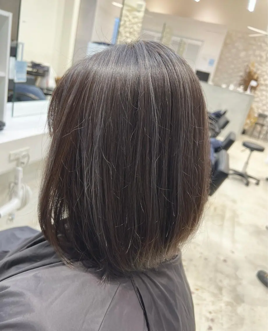 ミディアム Miloc那覇店 Aino【髪質改善】のヘアスタイル