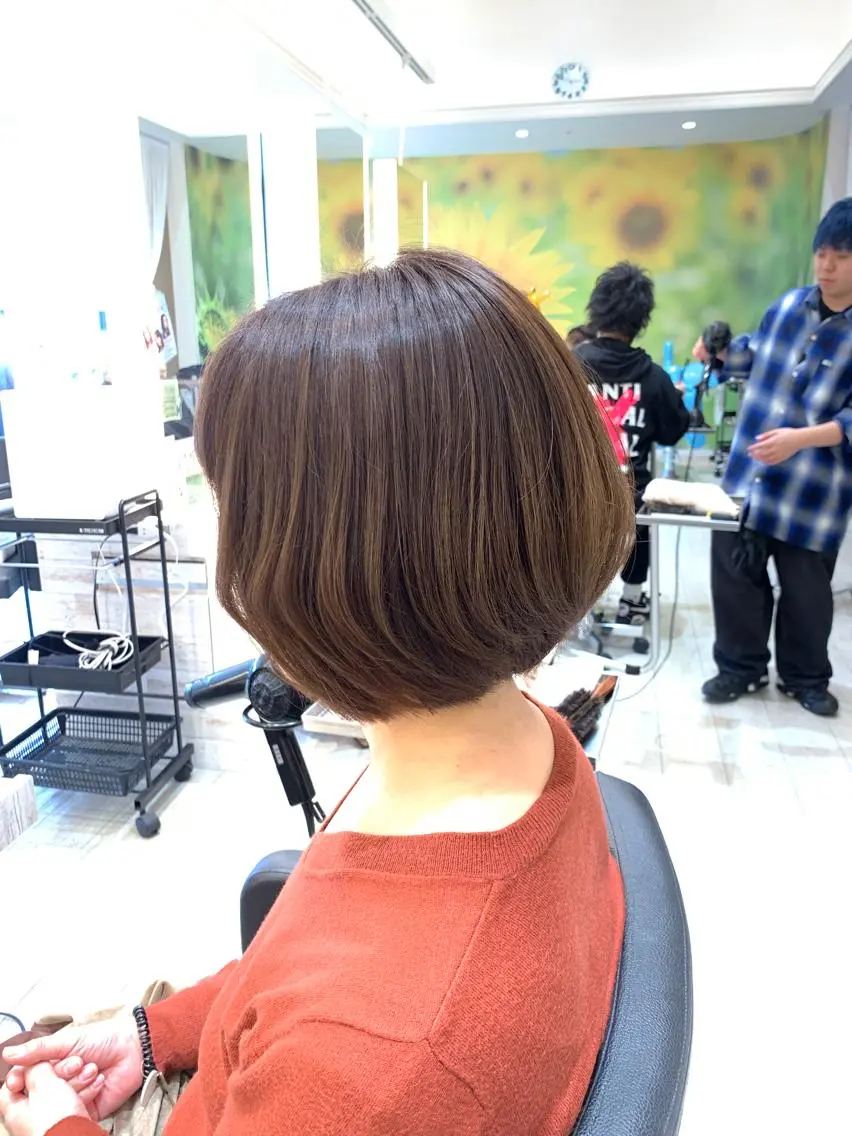 ショート カット メンズパーマレイヤー 西山賢志のヘアスタイル