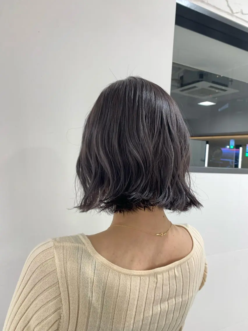 ショート カラー ヘアカラー トリートメント 山下恋佳/矢場町/ ブリーチ/ショートのヘアスタイル