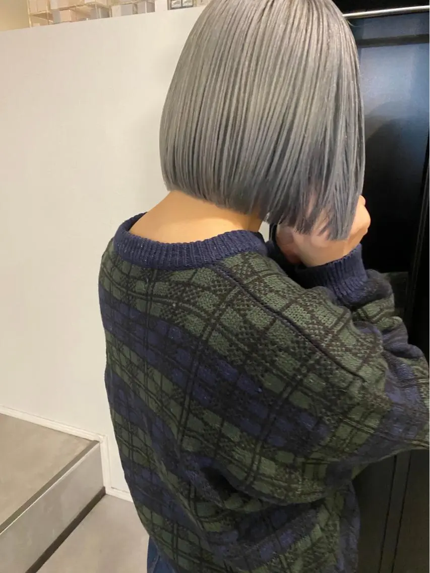 ショート ボブ 南堀江レイヤーカット MIKU🍒のヘアスタイル