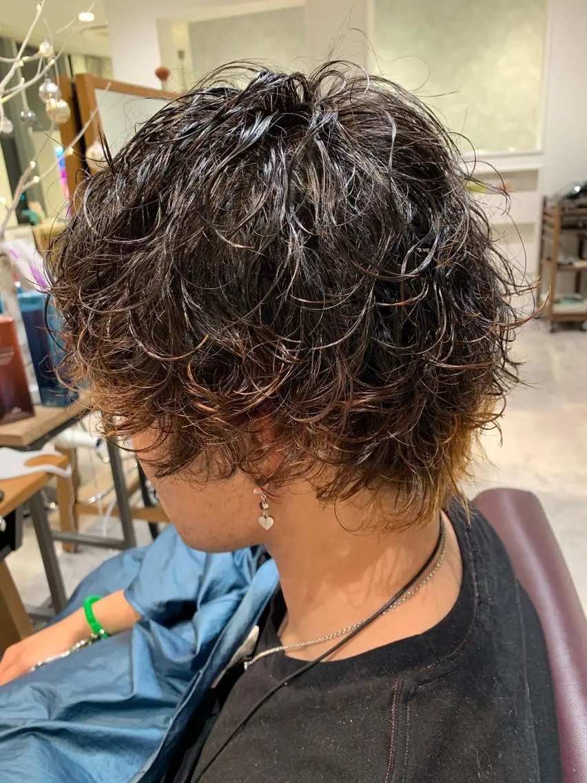 パーマ メンズ HAREru. モデル募集【戸塚】のヘアスタイル