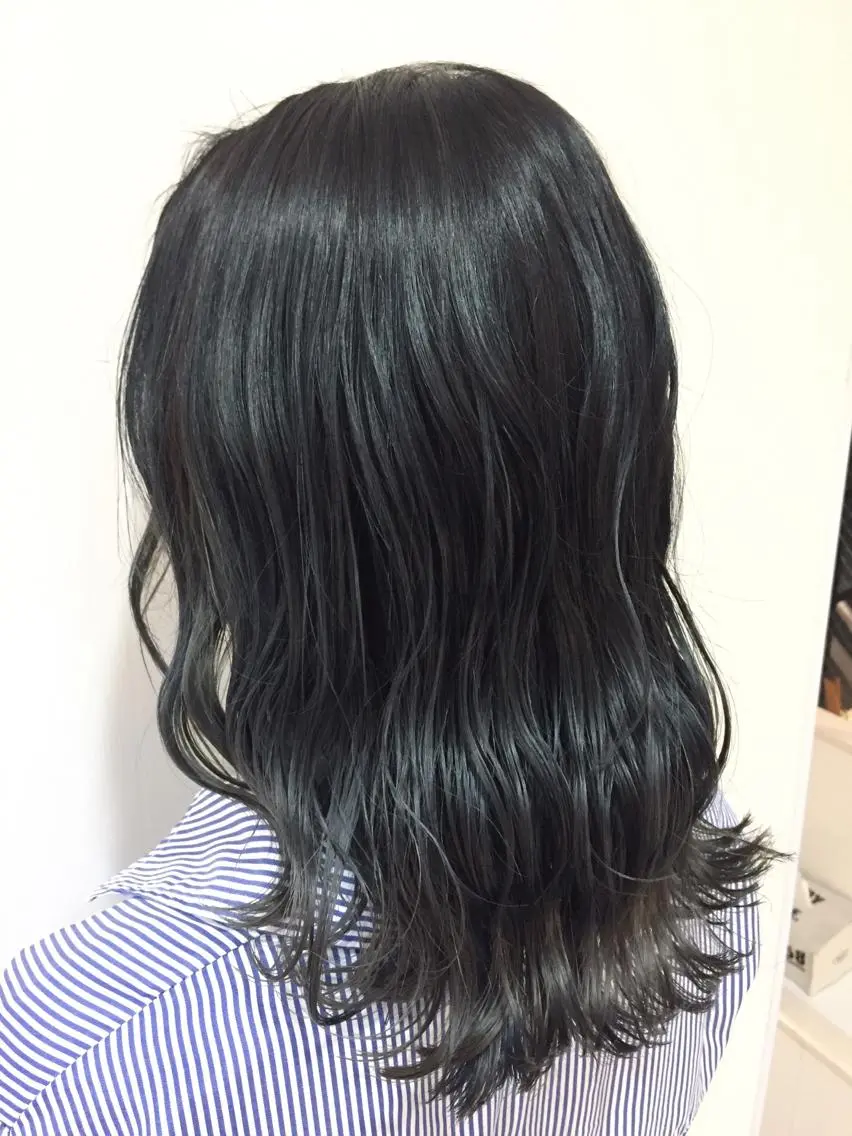 セミロング メンズパーマ/難波/ 心斎橋　室園亮佑のヘアスタイル