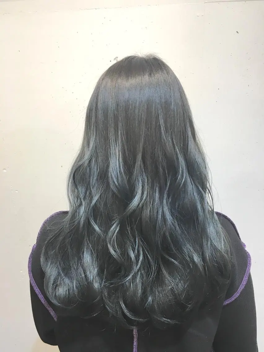 ロング カラー ヘアカラー トリートメント ヘアセット yoshi ☆のヘアスタイル