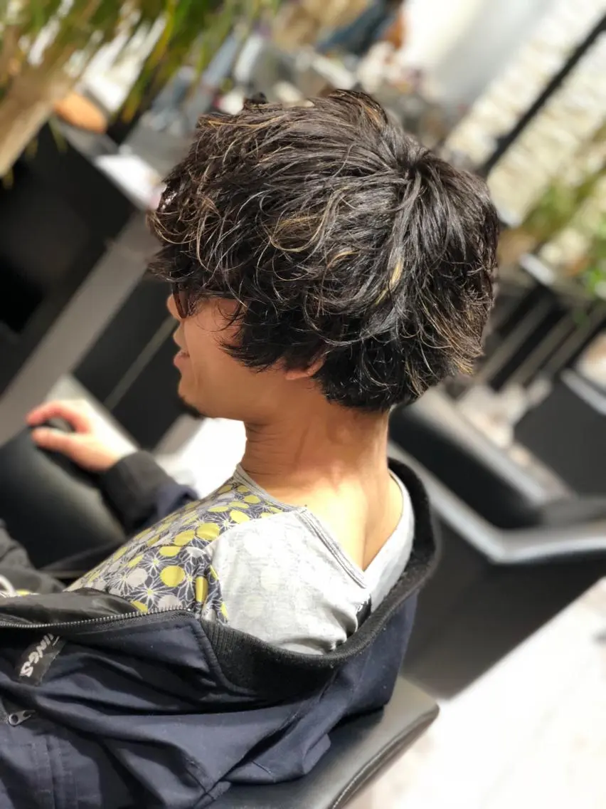 ショート メンズ くすもと かいとのヘアスタイル