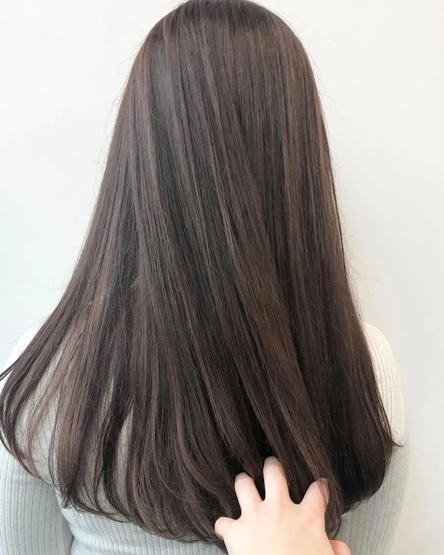 ロング カラー ヘアアレンジ 【公式】amble luxe池袋東口🩷のヘアスタイル