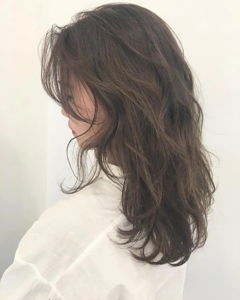 ロング ୨୧柔らかいカラー nozomi ୨୧のヘアスタイル