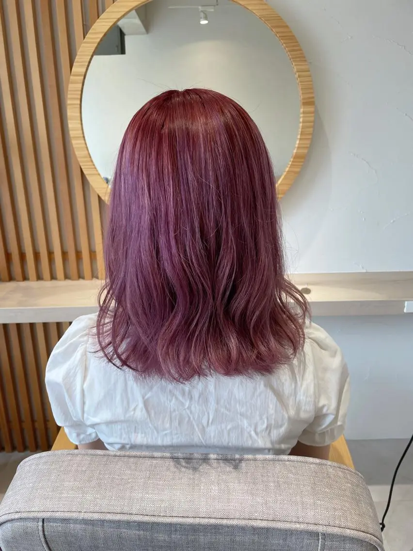 ミディアム カラー ヘアカラー Hitotose代表 中島和樹のヘアスタイル