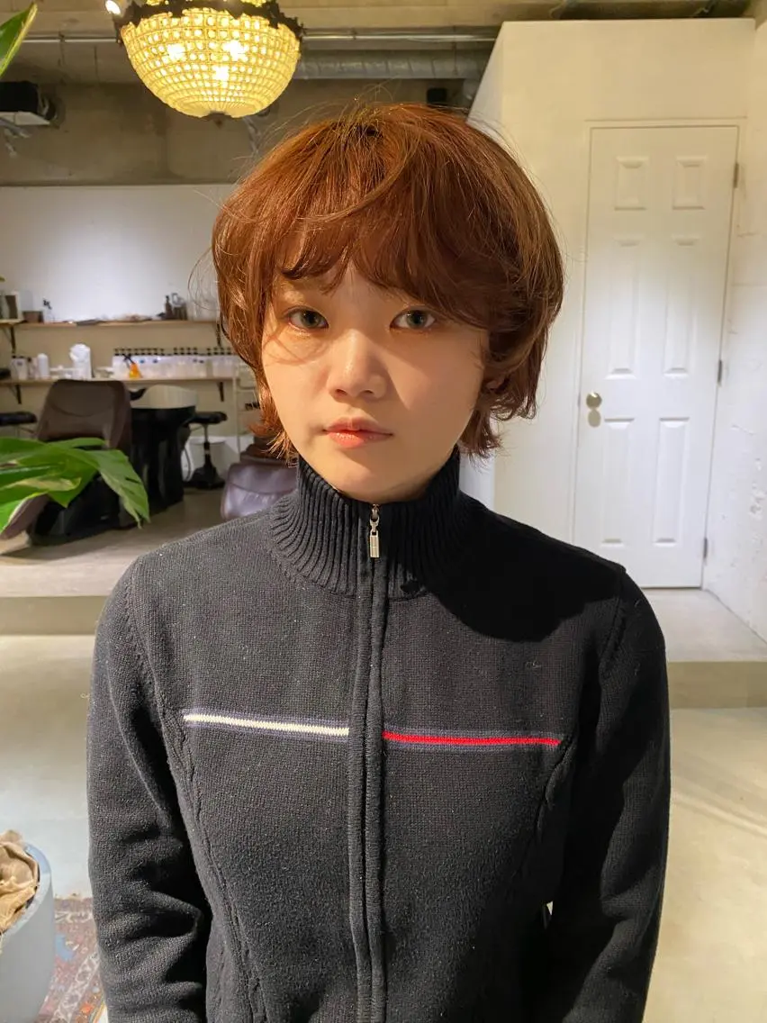 ショート カラー 聖 来のヘアスタイル