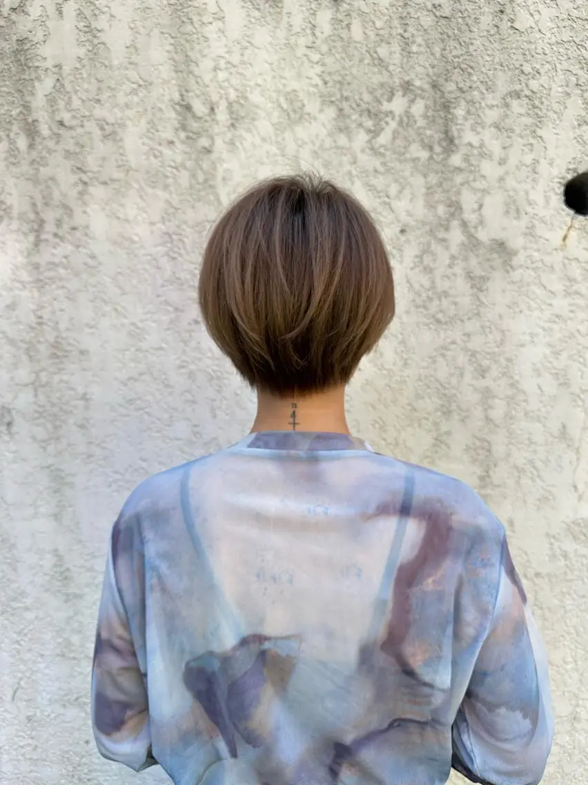 ショート ショートヘア カット ショート/レイヤー カット/服部タカノリのヘアスタイル