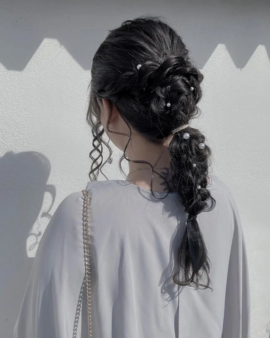 ヘアアレンジ ヘアセット Designer EGGのマツエク・マツパデザイン