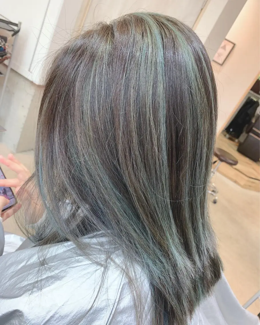 ミディアム カラー ♡ yumaのヘアスタイル