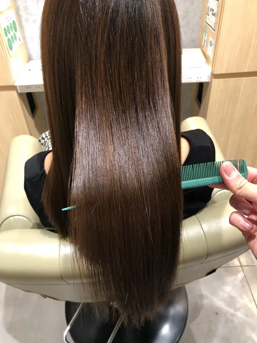 ロング カット 縮毛矯正 トリートメント 【髪質改善特化･ 福田航洋】のヘアスタイル