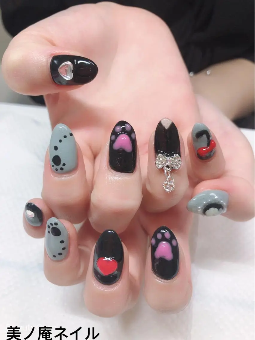 ネイル ハンドネイル ハンドケア 美ノ庵ネイルサロン メトロポリタン前店のネイルデザイン
