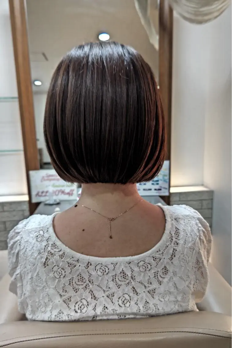 ショート 髪質改善 トリートメント 髪質改善⭐️⭐️⭐️ コワフェルドエクセルのヘアスタイル