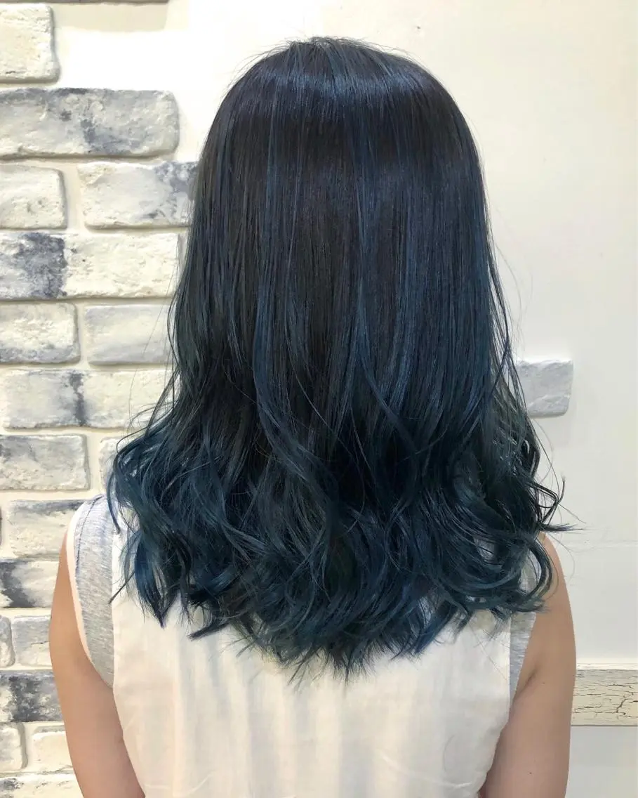カラー バレイヤージュ ヘアカラー 後藤 陽花子のヘアスタイル