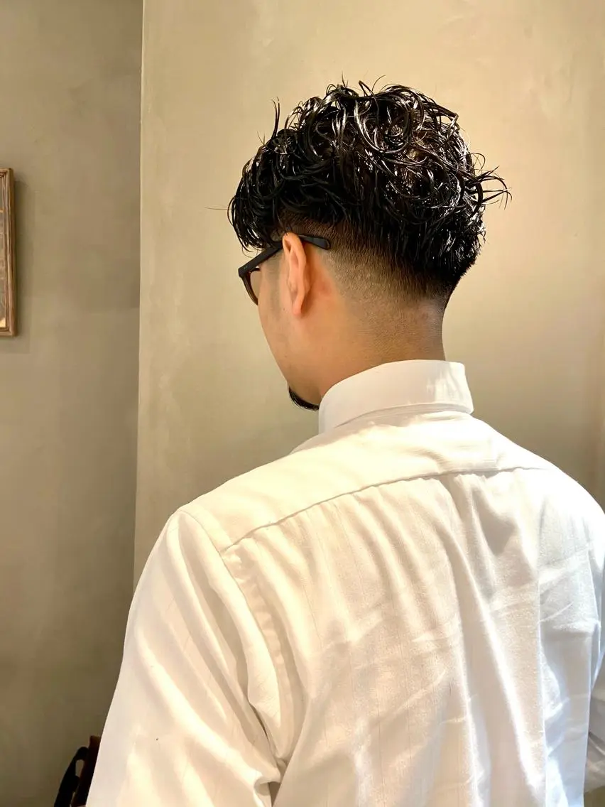 ショート メンズ フェードカット カット 💈圧倒的メンズ特化 DAITO💈のヘアスタイル