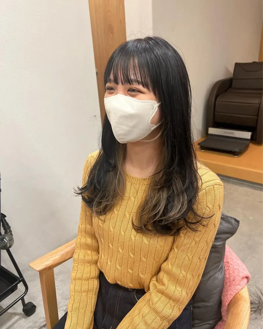 ロング カラー インナーカラー レイヤーカット ヘアカラー 誰より丁寧なカット/ 小林輝/レイヤーのヘアスタイル