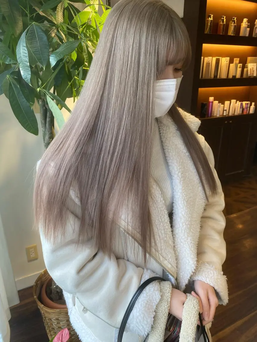 ロング カラー ブリーチ ダブルカラー ハイトーンカラー イルミナカラー インナーカラー 🧡色落ちまで2度 楽しめる🧡ヨシキのヘアスタイル