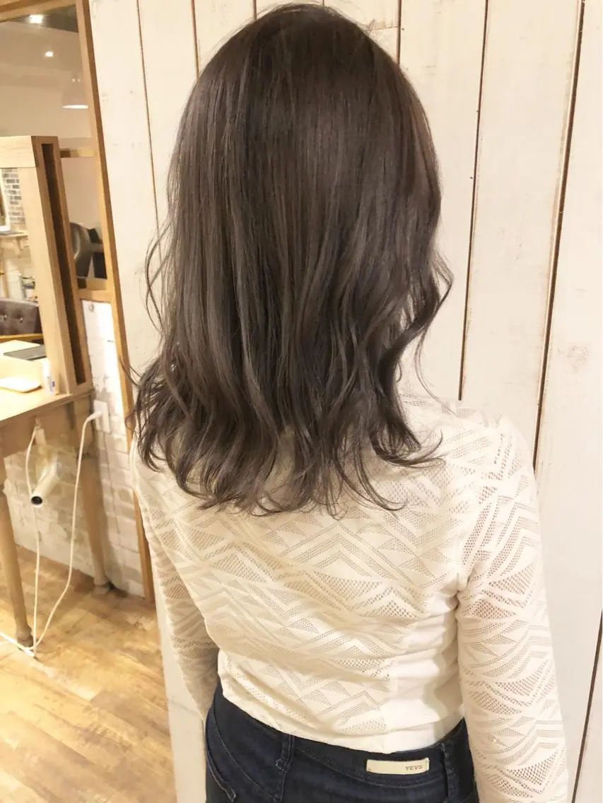 ミディアム Noe心斎橋 堀田 朋宏のヘアスタイル