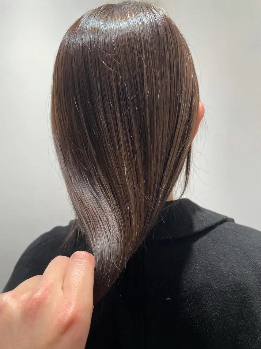 ロング カラー カット ヘアカラー トリートメント 似合わせ特化 /馬場 翼のヘアスタイル