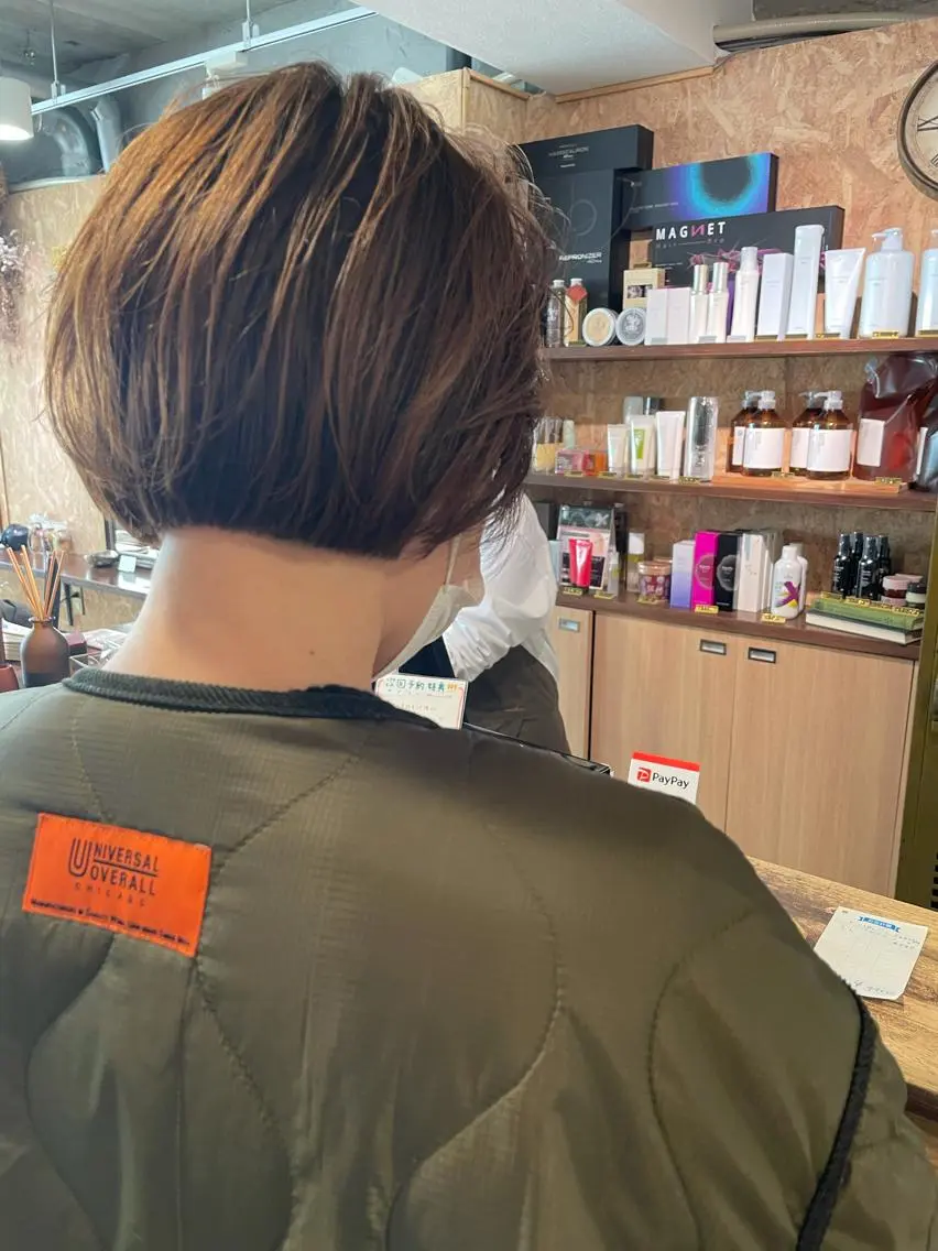 ショート ボブ カット ayane⭐️ボブ・ ショート・パーマのヘアスタイル