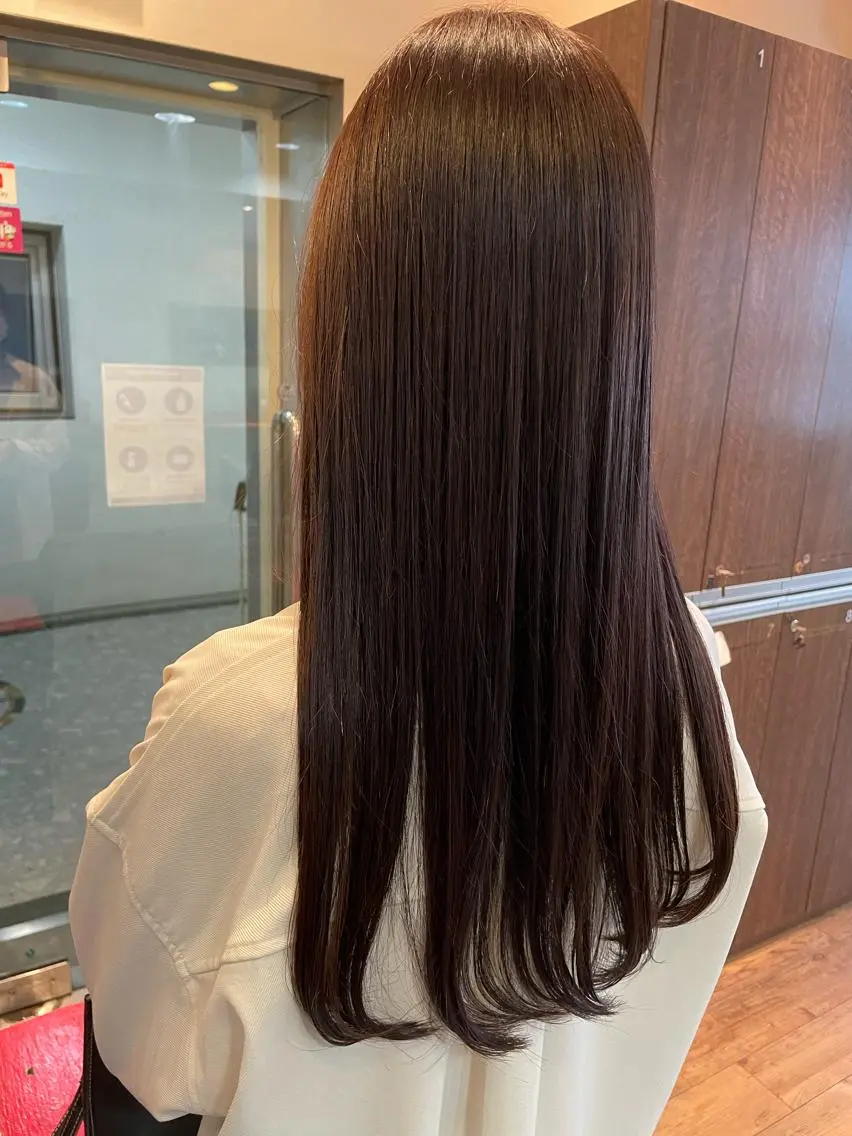 ロング トリートメント 福田 ジュンキのヘアスタイル