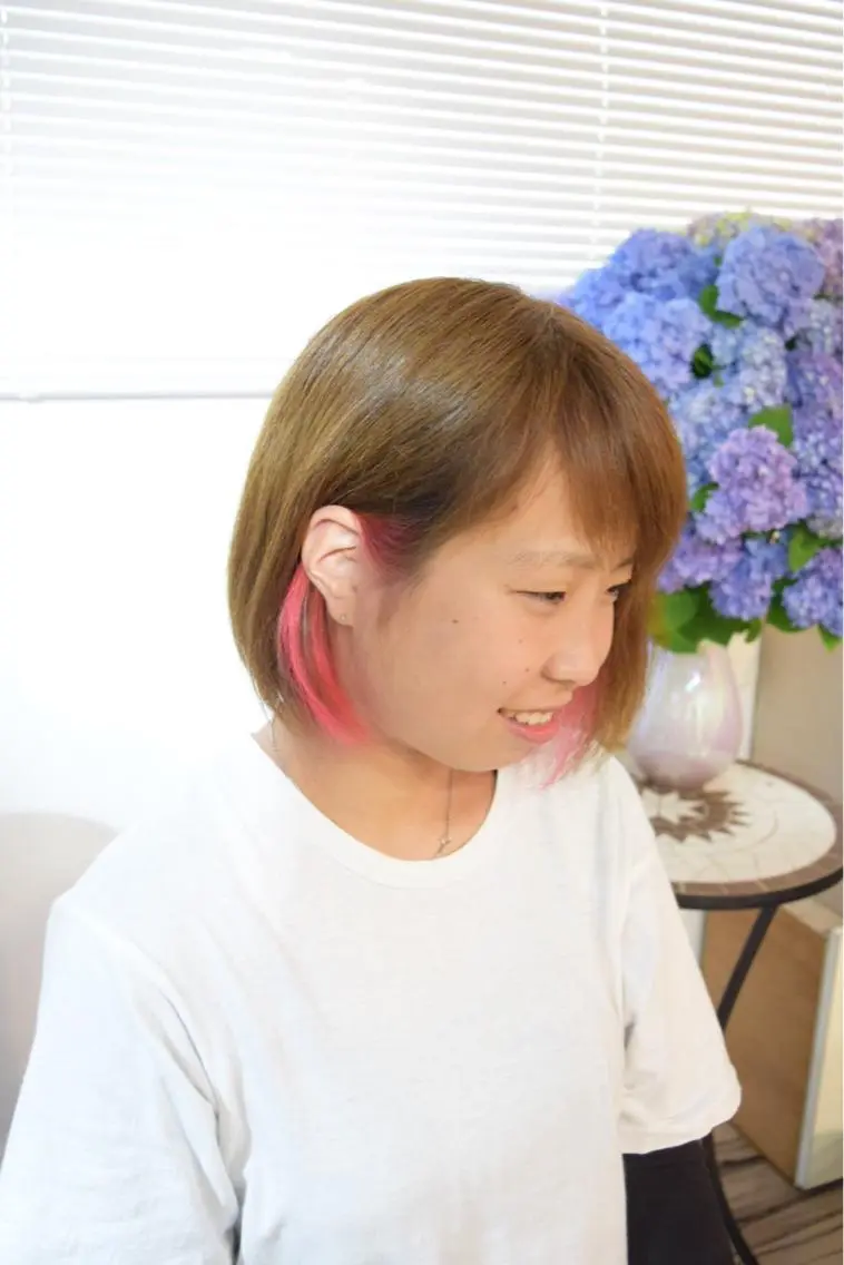 ショート カラー 櫛引 健太のヘアスタイル