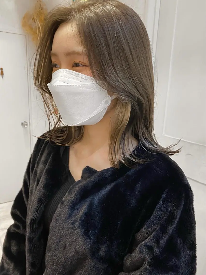 ミディアム カラー インナーカラー 🌟アレンジが似合う カラー🌟Rumiのヘアスタイル
