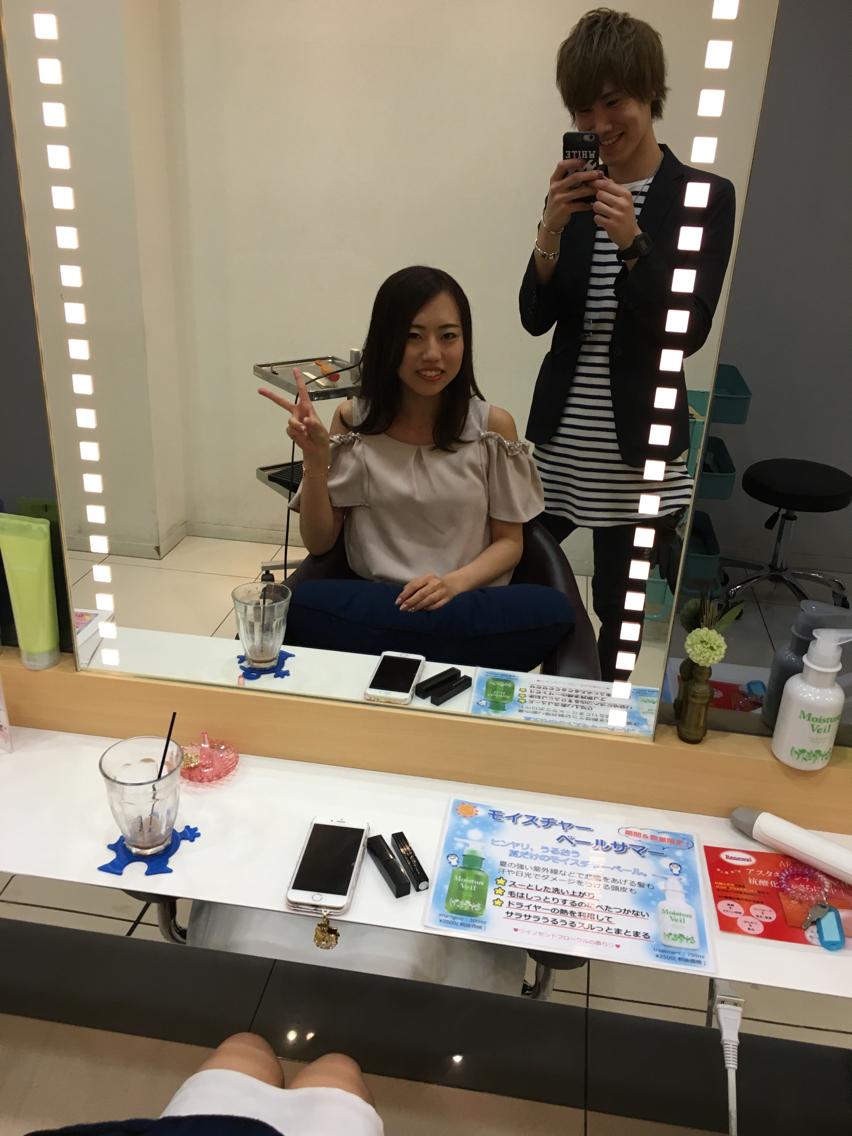 セミロング 植田 敬太のヘアスタイル