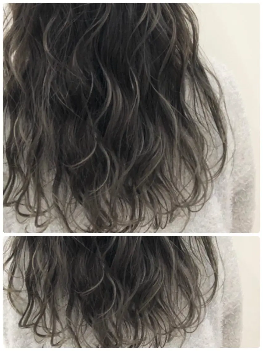 セミロング 白井 秀太郎のヘアスタイル