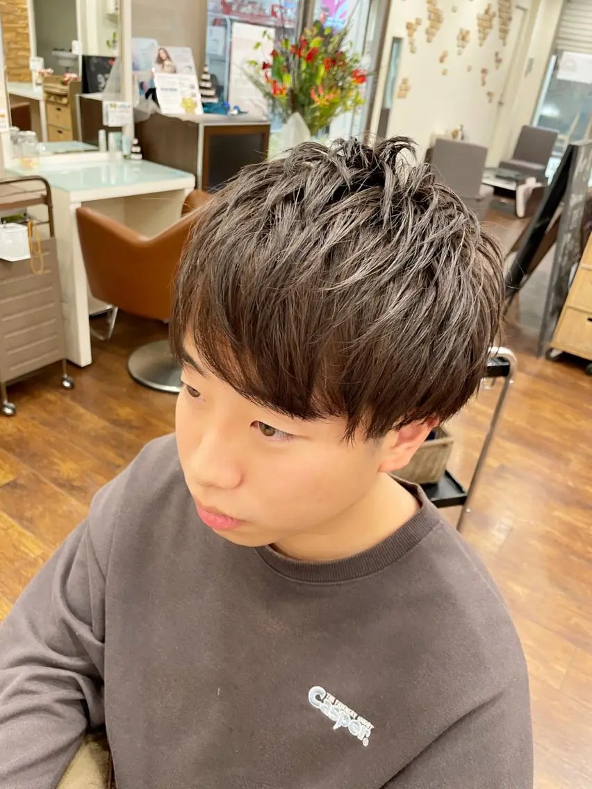 ヘアアレンジ メンズ マッシュ 井上 悠人のヘアスタイル
