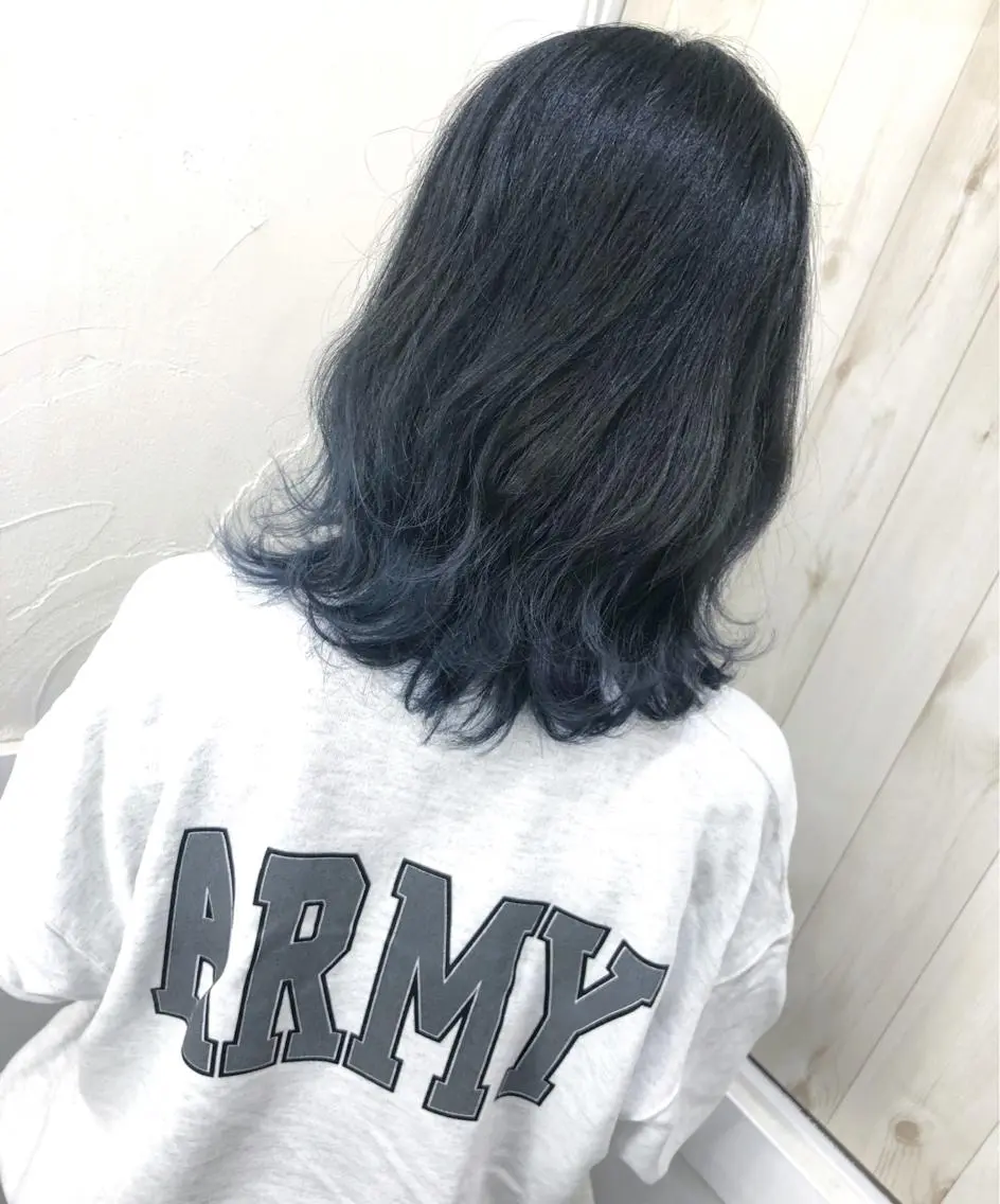ミディアム エクステ Loob.TOKYO MIYA🌈のヘアスタイル