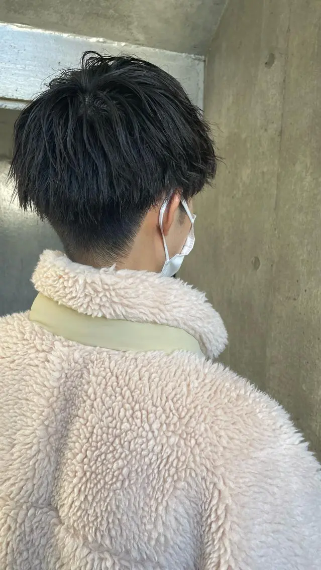 ショート メンズ もりたみかこ 美容師お休み中のヘアスタイル