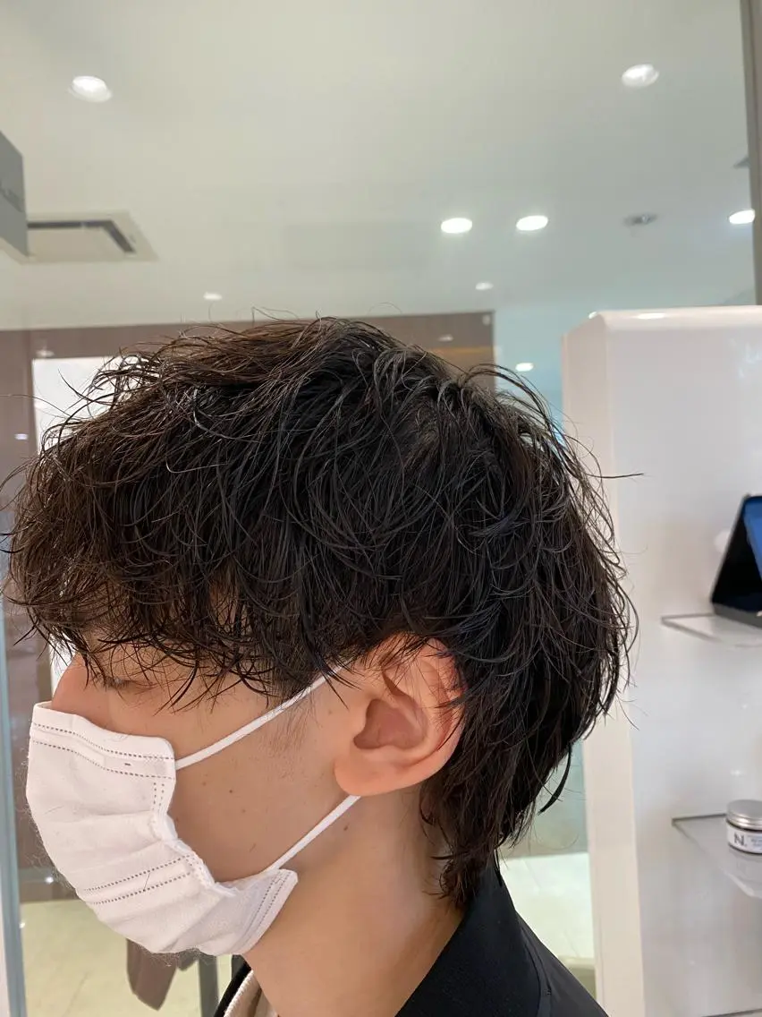 ショート メンズ メンズウルフカット ウルフカット 堀 舜介/メンズカットのヘアスタイル